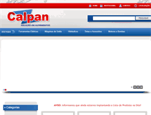 Tablet Screenshot of calpan.net